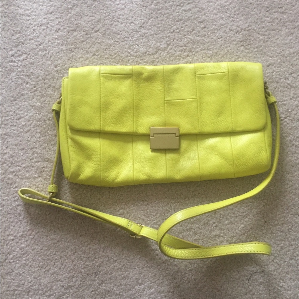 J.Crew crossbody bag in AMAZING yellow color